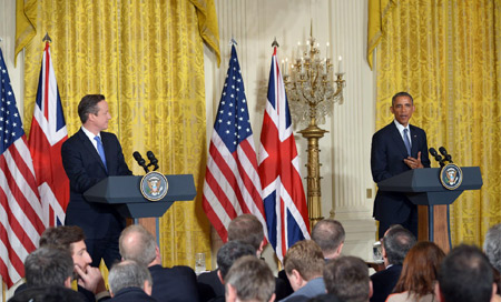 obama y cameron rueda de prensa